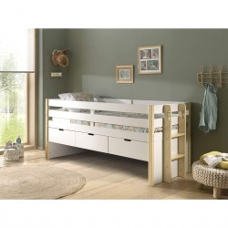 Margrit Mid-Sleeper Κρεβάτι   VIMGKB9124 για στρώμα 90 Χ200cm(εκθεσιακο)